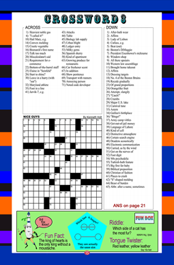Crossword Puzzle 3